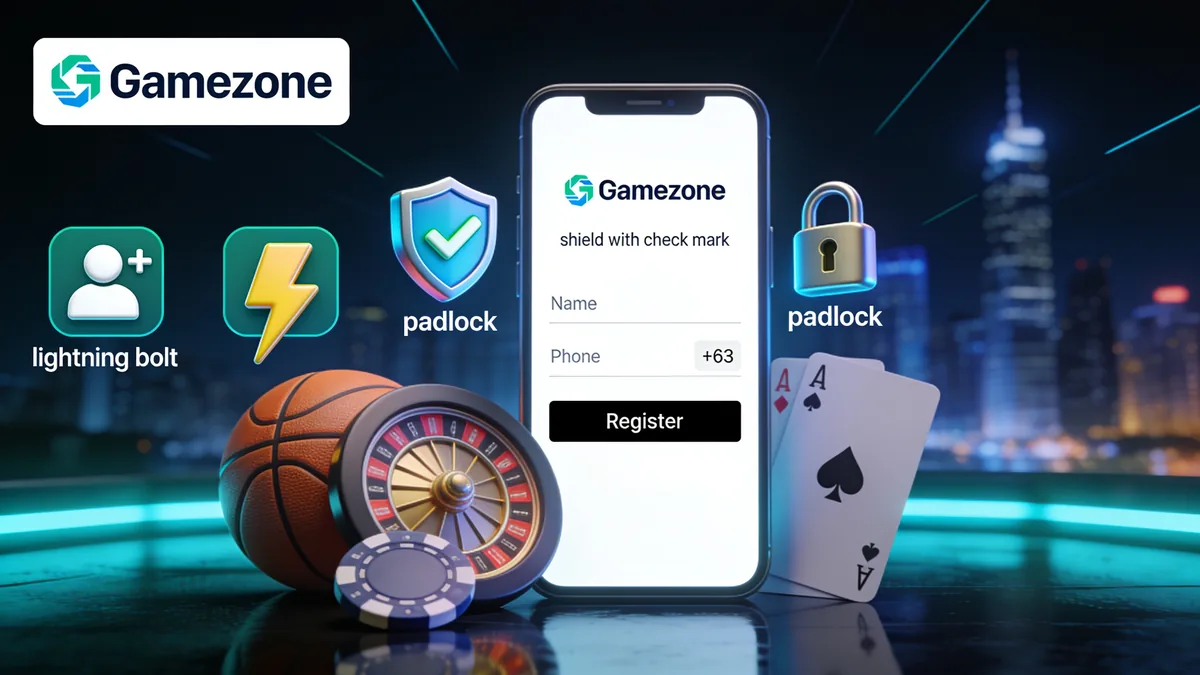 How to Register at GameZone Casino: gamezone casino guide for players in the Philippines